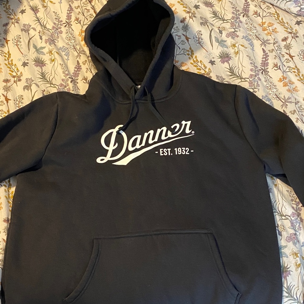 Danner Unisex Black Hoodie